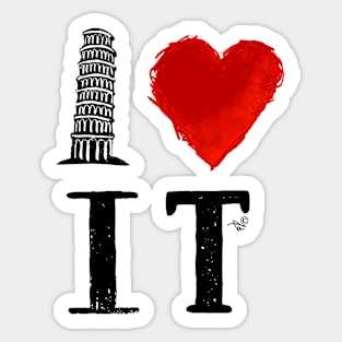 I Heart Italy (remix) Sticker